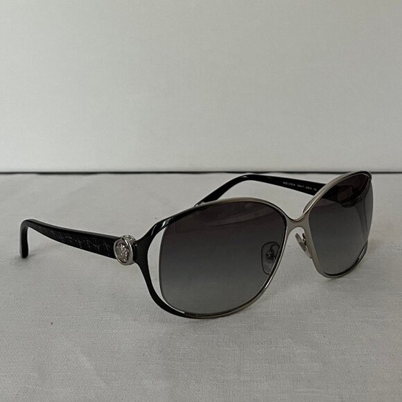 Versace Sunglasses - black and silver - Authentic - Picture 4 of 16